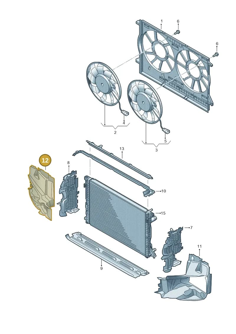 4N0145334R — Audi A8 (2017-2025) diagram 838121920, position 12