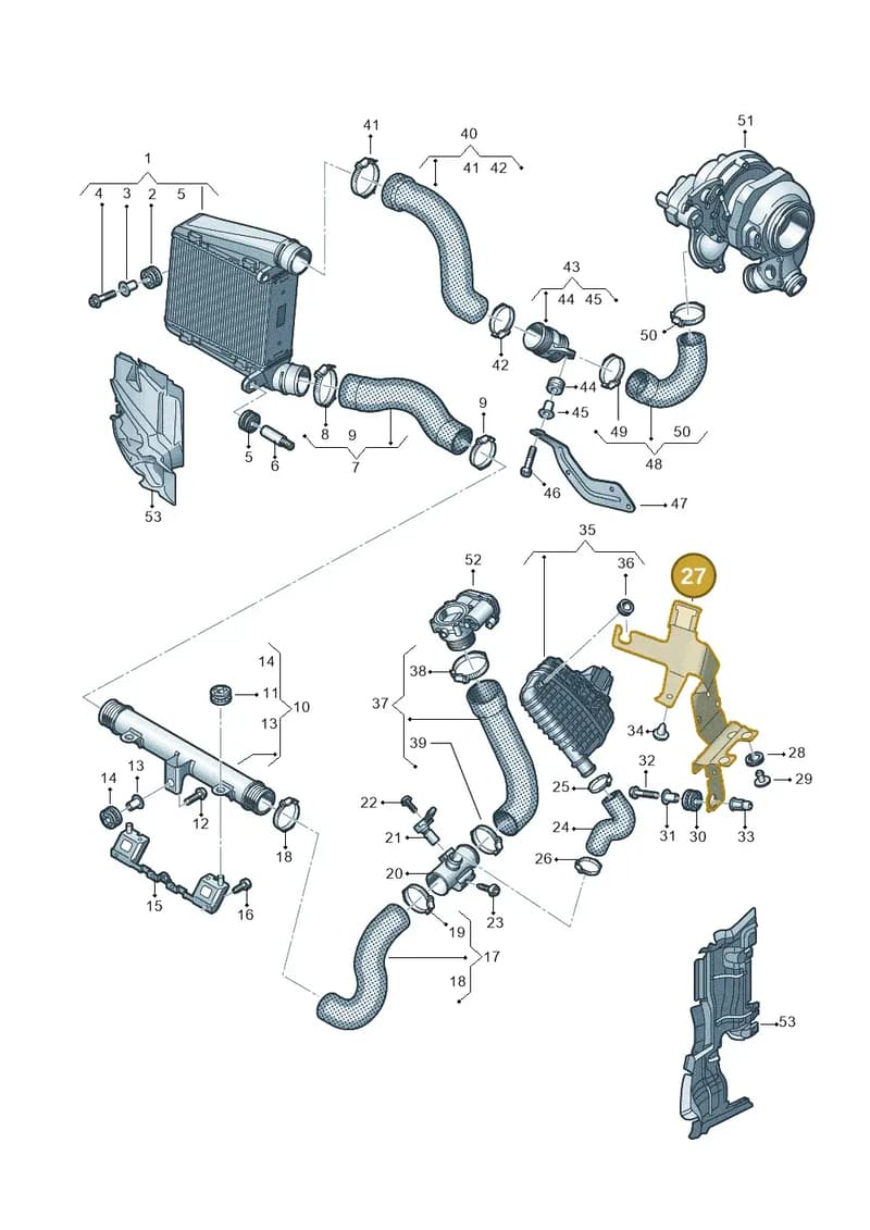 4N0145685H — Audi A8 (2017-2025) diagram 838145580, position 27