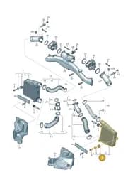 4N0145805S Audi Charge Air Cooler