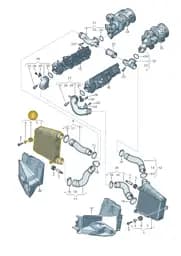 4N0145806J Audi Charge Air Cooler