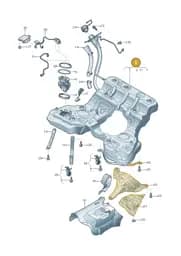 4N0201060CL Audi Fuel Tank