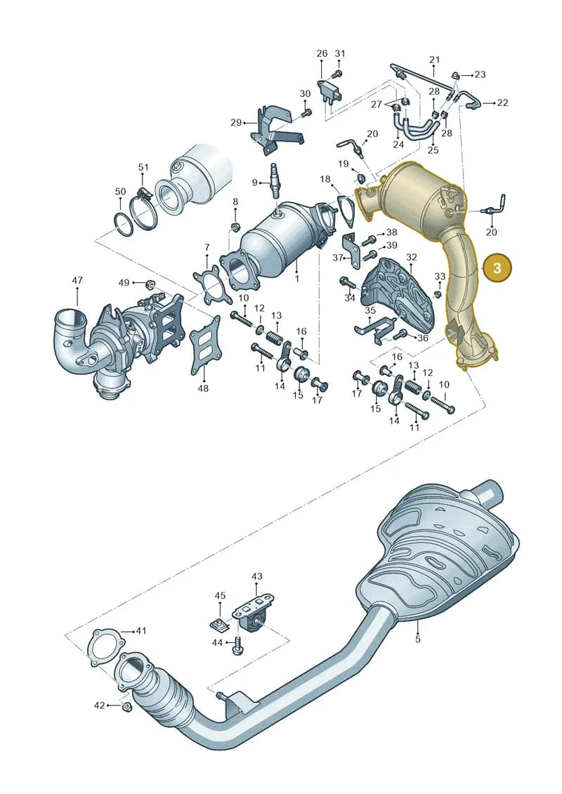 4N0254800L — Audi A8 (2017-2025) diagram 896253530, position 3