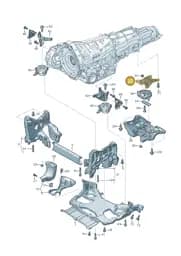 4N0399118C Audi Gearbox Support