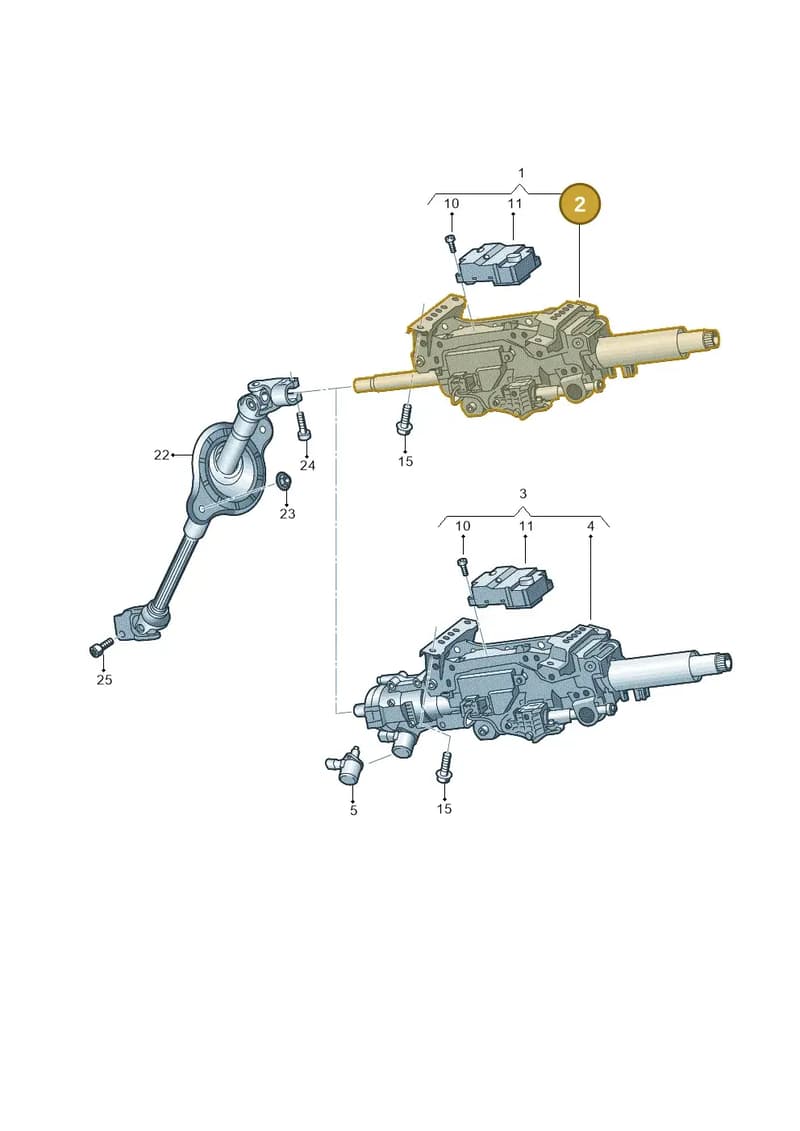 4N0419502S — Audi A8 (2017-2025) diagram 838419500, position 2