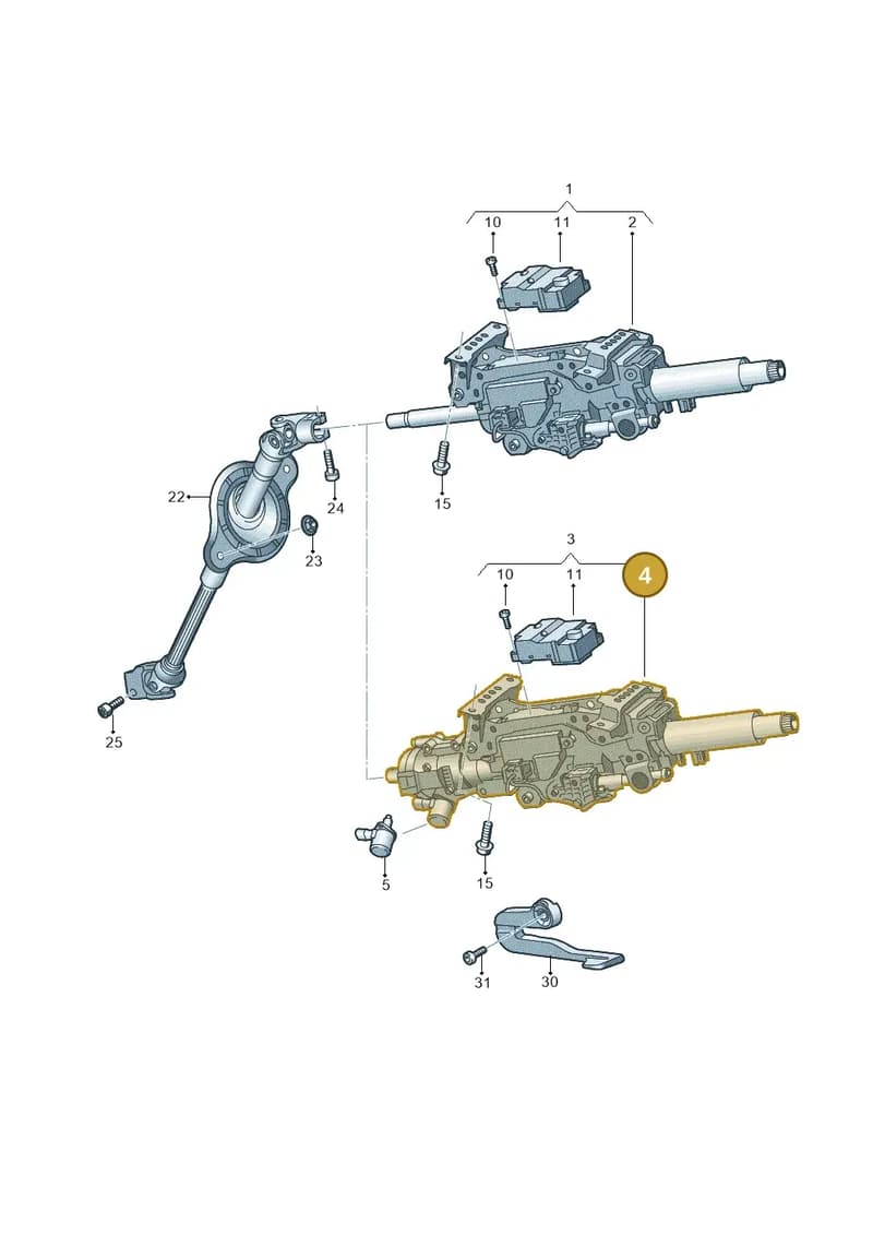 4N0419502T — Audi RS6 Avant (2019-2025) diagram 435419500, position 4