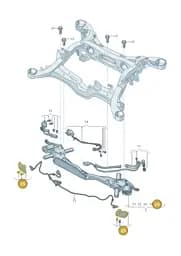 4N0501247 Audi Stone Chip Guard
