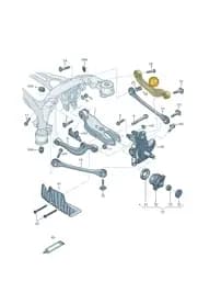 4N0505397A Audi Wishbone