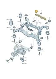 4N0505507E Audi Console