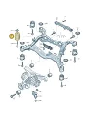 4N0505563A Audi Balance Weight