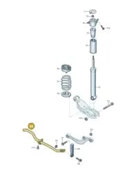 4N0511305AD Audi Anti-Roll Bar