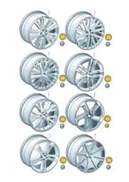 4N0601170 Audi Hub Cap