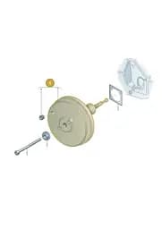 4N0612107E Audi Brake Servo