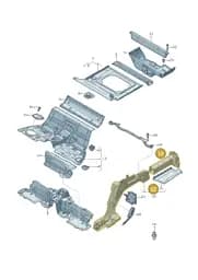 4N0813702TB Audi Side Member