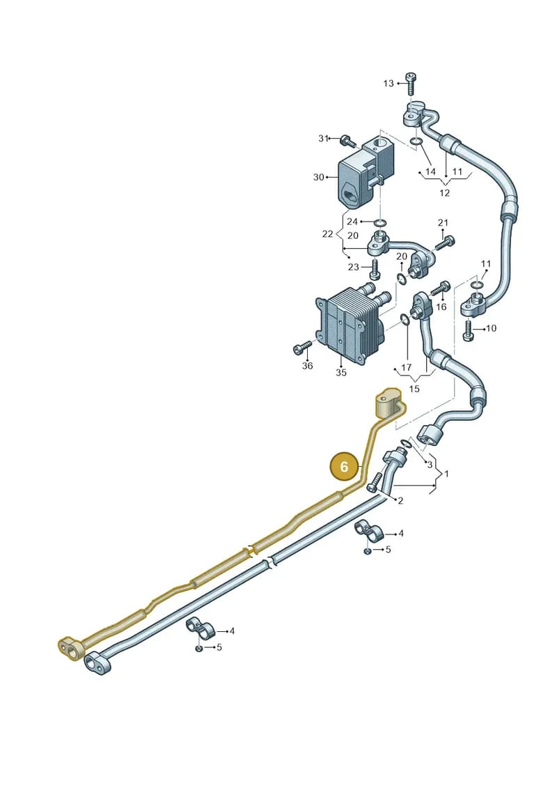 4N0816724E — Audi A8 (2017-2025) diagram 838260750, position 6