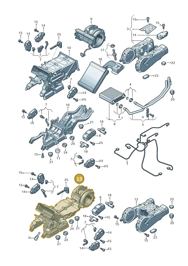 4N0820329B — Audi A8 (2017-2025) diagram 838820030, position 13