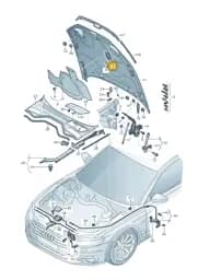 4N0823185E Audi Striker
