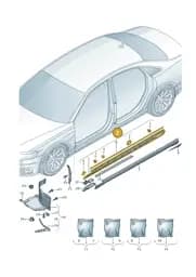 4N0853862 Audi Carrier