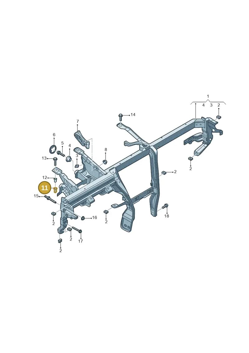 4N0857515A — Audi Q5 qu. 2.0 (2018-) diagram 428857000, position 11