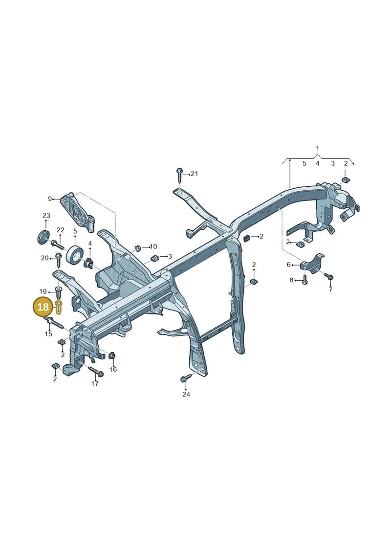 4N0857515A — Audi Q7 (2015-2025) diagram 429857000, position 18