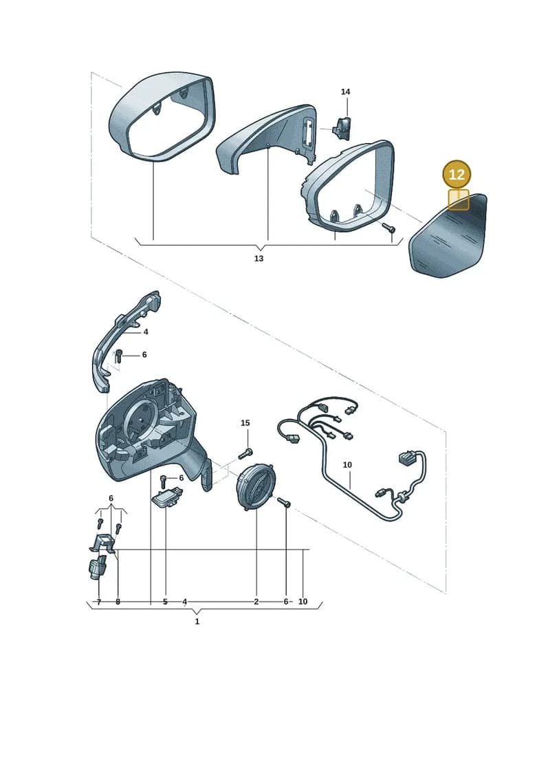 4N0857536D — Audi A7 (2021-) diagram 4kg857040, position 12