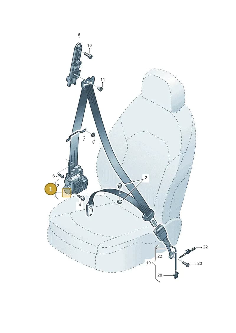 4N0857706DV04 — Audi A8 (2017-2025) diagram 838857600, position 1