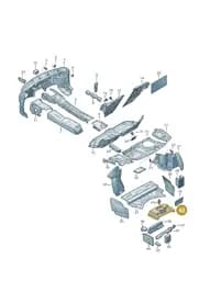 4N0863327 Audi Support Element