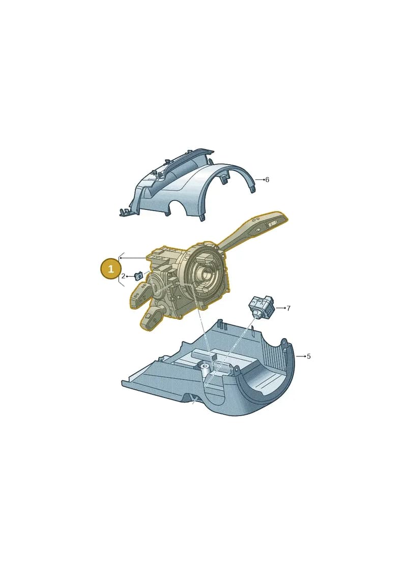 4N0907129ME — Audi RS6 Avant (2019-2025) diagram 896953500, position 1