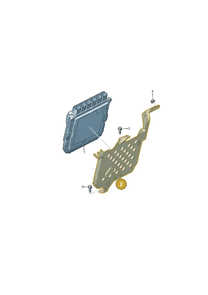 4N0907285H — Audi A8 (2017-2025) diagram 838906000, position 2