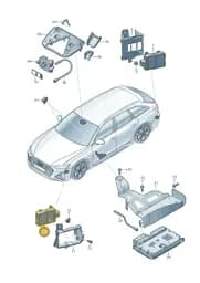 4N0907669AH Audi Control Unit for Object Detection