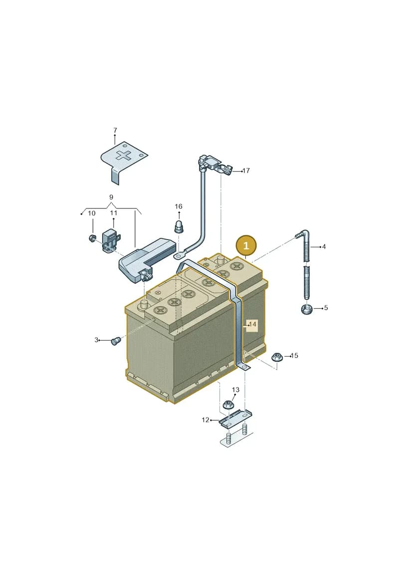 4N0915105E — Audi Q8 (2018-2025) diagram 429915000, position 1