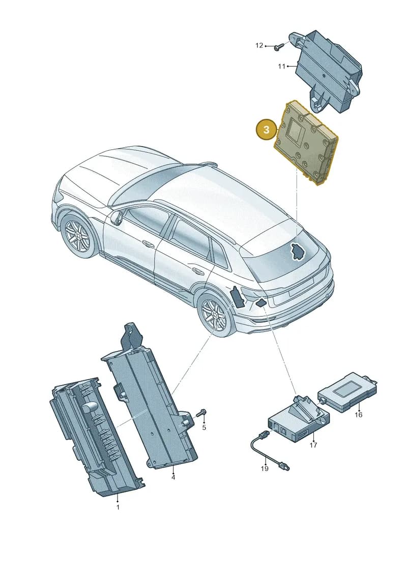 4N0919191C — Audi Q8 e-tron (2018-2025) diagram 586035400, position 3