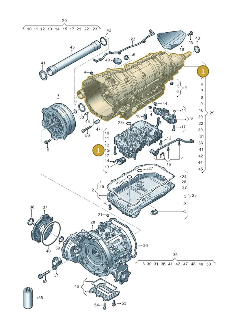 4N0927158CD — Audi A8 (2017-2025) diagram 859325850, position 1