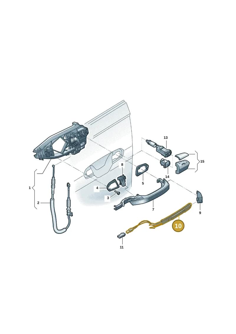 4N0927754 — Audi Q6 (2022-) diagram 4cg837000, position 10