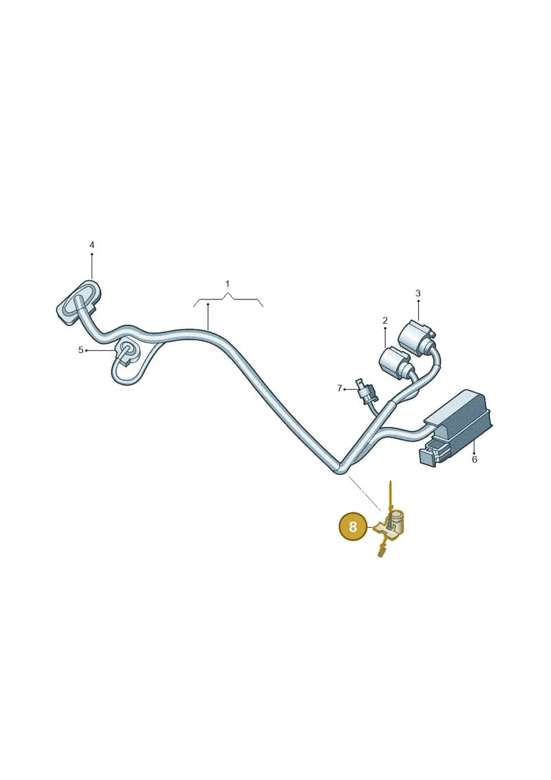 4N0937545C — Audi A8 (2017-2025) diagram 838972700, position 8