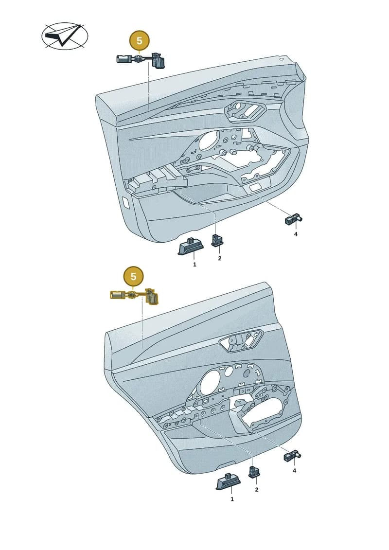 4N0947134 — Audi RS e-tron GT (2020-2025) diagram 4j1947140, position 5