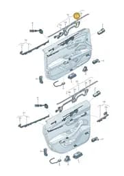 4N0947355A Audi LED Module