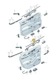 4N0947355BF Audi LED Module
