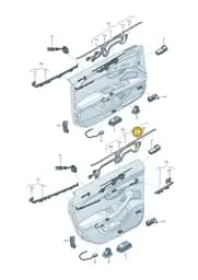 4N0947355BG Audi LED Module