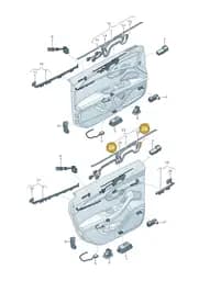 4N0947356G Audi LED Module