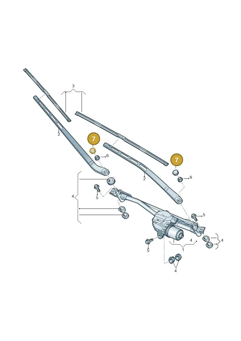 4N0955235 — Audi Q7 (2015-2025) diagram 859955000, position 7