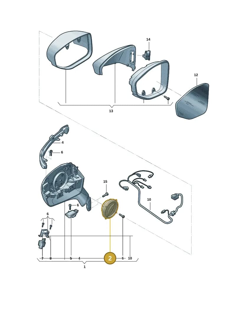 4N0959577A — Audi A7 (2021-) diagram 4kg857040, position 2