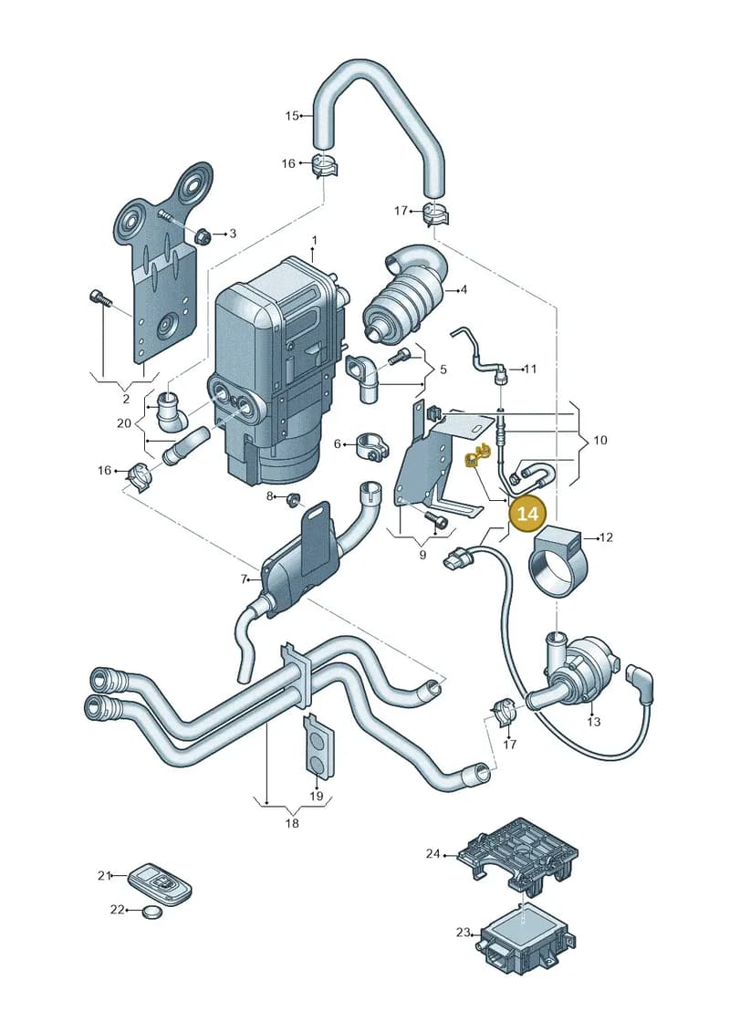 4N0963511B — Audi Q3 (2018-2025) diagram 597819070, position 14