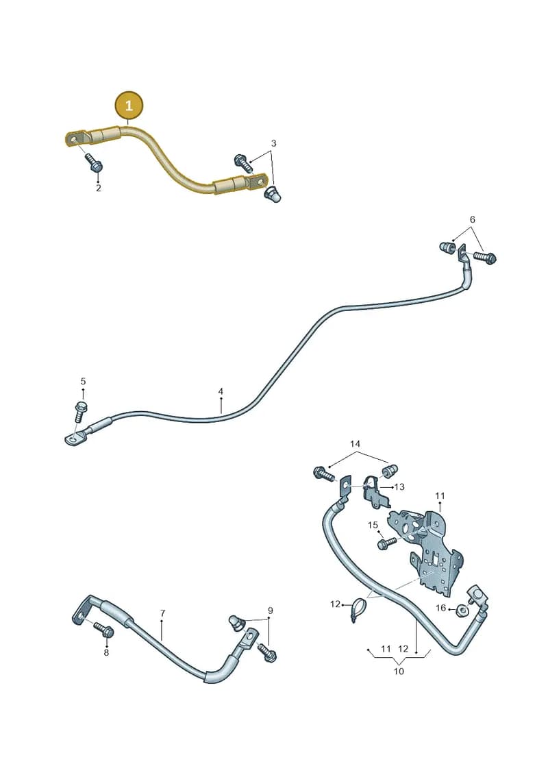 4N0971225T — Audi A8 (2017-2025) diagram 838971097, position 1