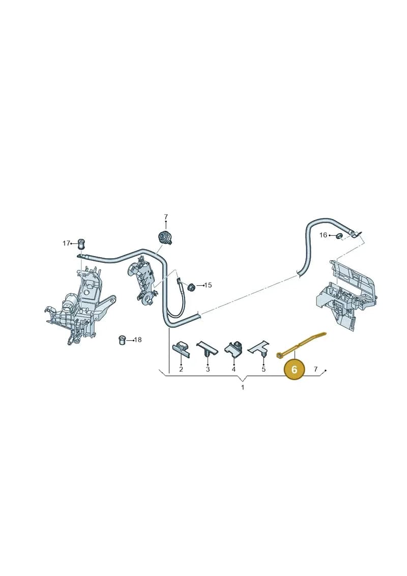 4N0971341N — Audi A8 (2017-2025) diagram 838972000, position 6