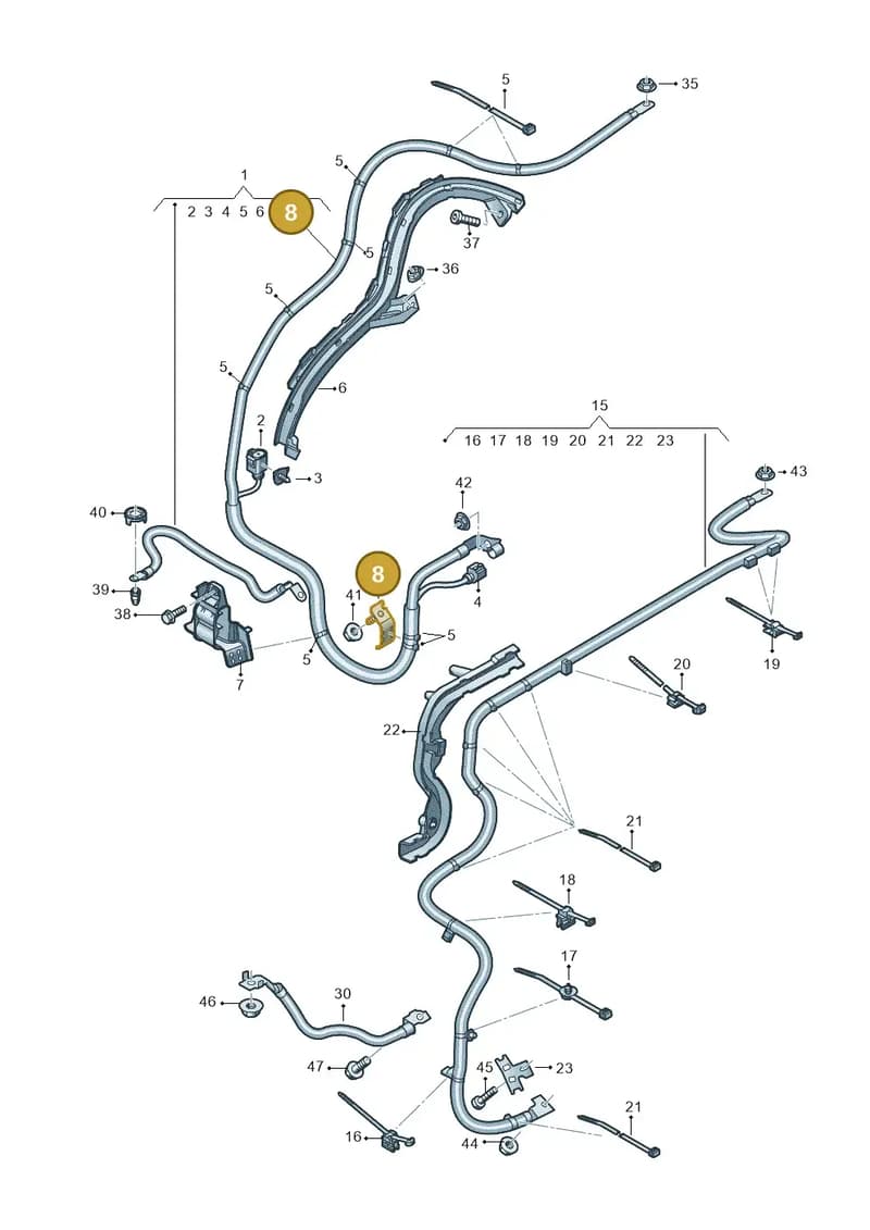 4N0971502H — Audi RS Q8 (2019-2025) diagram 595972070, position 8