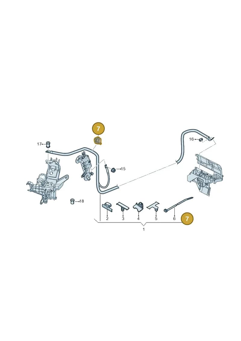 4N0971502K — Audi A8 (2017-2025) diagram 838972000, position 7