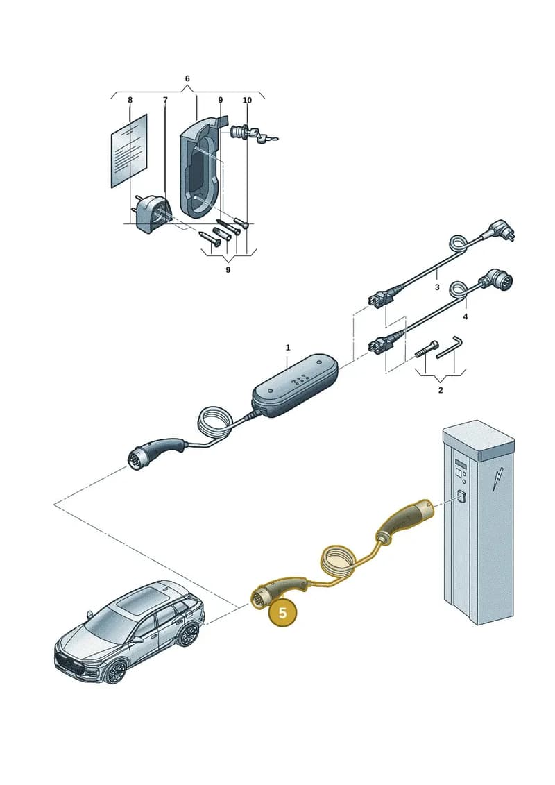 4N0971675J — Audi Q6 e-tron (2023-2025) diagram f5s970000, position 5