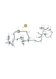 4N0971687BC Audi Wiring Set for Door