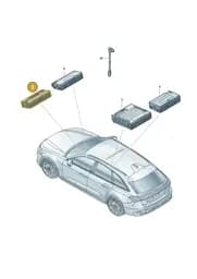 4N1035700 Audi Dual USB Socket