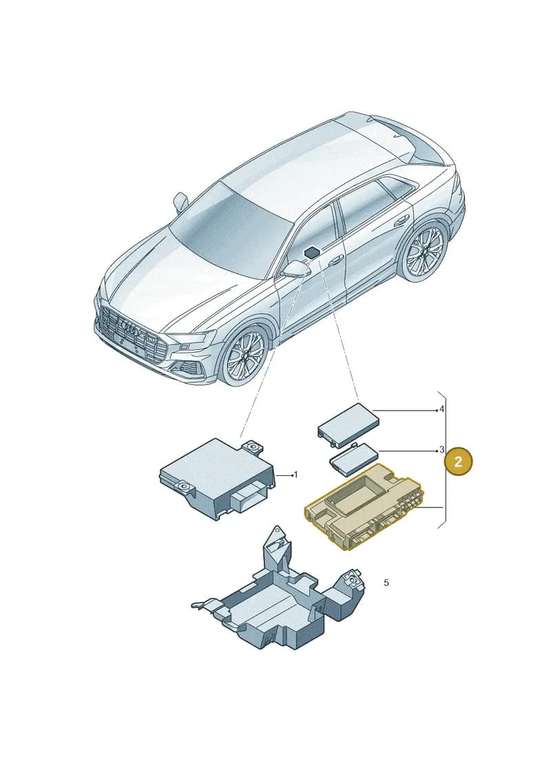 4N1907468BB — Audi RS Q8 (2019-2025) diagram 429907000, position 2